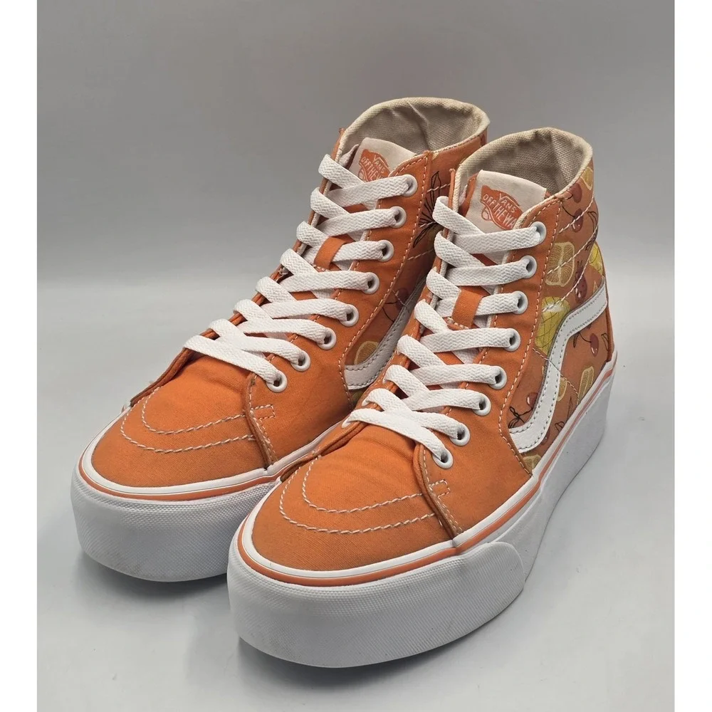 Vans SK8-Hi Taper Stackform Platform Summer Fruit Punch Womens 9 Mens 7.5